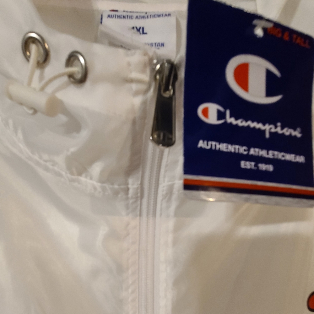 NWT Champion size 1XL black/white jacket - Picture 5 of 11